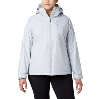 Columbia Ženske Jakne - Ruby River Interchange Plus Size Sive | RXOS-34579
